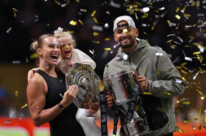 Nick Kyrgios and Aryna Sabalenka