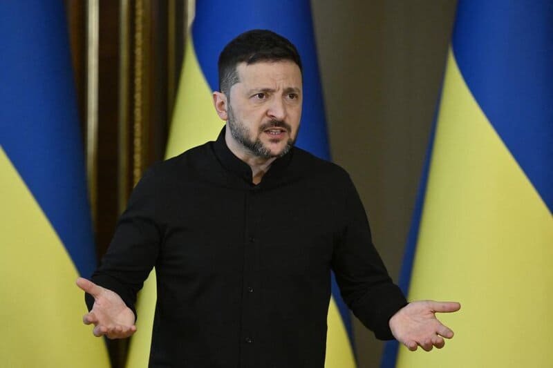 Ukrainian President Volodymyr Zelensky