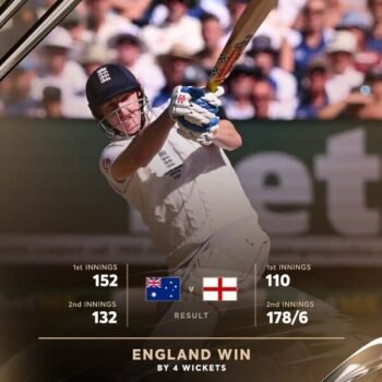 England Ashes Win Australia as Tourists Avoid Whitewash with Stunning MCG Test Victory
